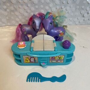 Vintage My Little Pony G3 🌈💗Celebration Castle kitchen bundle